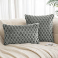Axyaa Winter Cozy Cushion Cover - Soft Fluffy Square Pillow Cover for Home Sofa