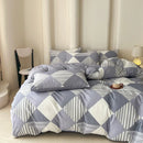 Axyaa Home Cotton Queen Bedding Set with Sheets Comforter Cover Pillowcase