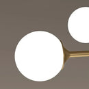 Axyaa Copper Molecular Magic Bean Pendant Lamp - Designer Postmodern Living Room Light