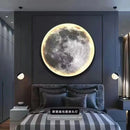 Axyaa Moon Wall Light - Artistic Ceiling & Bedside Lamp for Living Room & Aisles