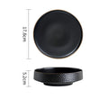 Axyaa Ceramic Specialty Plate Set for Dining and Molecular Cuisine