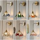 Axyaa Butterfly Glass LED Wall Lights - Nordic Modern Design