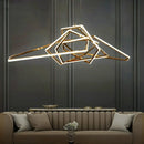 Axyaa Modern Luxury Foyer LED Pendant Lights Villa Dining Room Hanging Lamp
