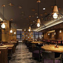 Axyaa Metal Pendant Lamp E27 Retro Industrial Modern Ceiling Lighting