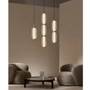 Axyaa Glass Pendant Lamp: Postmodern Minimalist Style for Restaurants, Bedrooms, and Exhibition Spaces