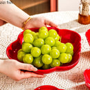 Axyaa Tomato-Shaped Ceramic Tableware Set