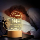 Axyaa Heart Nightlight: Festival & Mother Gift, Atmosphere Table Lamp