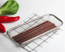 Axya Stainless Steel Cutlery Storage Box & Fruit Drain Basket