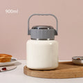 Axyaa Stainless Steel Vacuum Flask Stew Beaker, Large Capacity Insulated Lunch Box