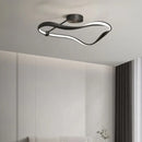 Axyaa Nordic LED Ceiling Lamp: Minimalist Modern Design for Master Bedroom & Study
