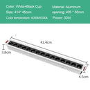 Axyaa LED Grille Ceiling Light 10W 20W 30W for Home Shop Decor