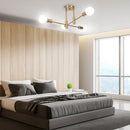Axya Retro Industrial Chandelier LED Ceiling Lamp Modern Home Lighting Fixture