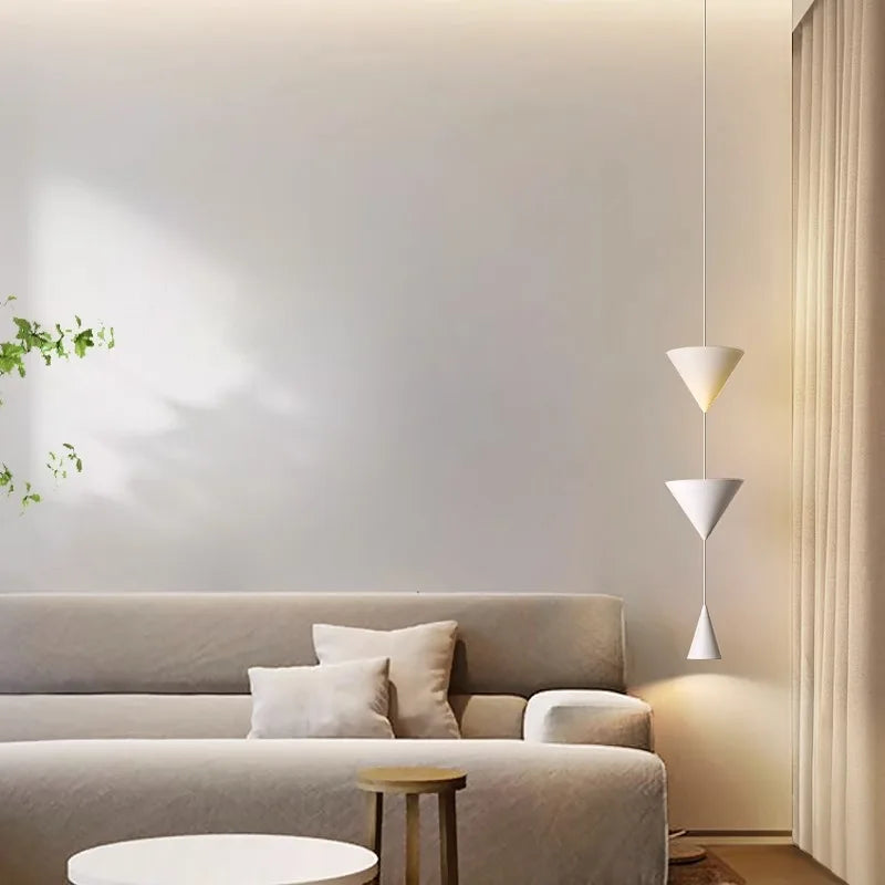 Axya Modern Cone Pendant Lamp for Bedroom and Home Room