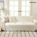 Axyaa Waterproof Sofa Cover Cloth Towel - All Seasons, French High-End Design