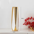 Axyaa Water Gold Luxury Ceramic Vase Home Decor