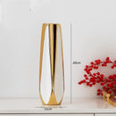 Axyaa Water Gold Luxury Ceramic Vase Home Decor