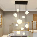 Axyaa Modern LED Chandeliers for Indoor Dining Room Lighting