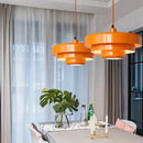 Axyaa Nordic Modern Color Pendant Chandelier LED Hanging Lamp Living Room Bedroom Lighting
