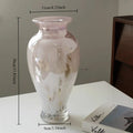 Axyaa Glass Vase: Artistic High-End Table Decoration