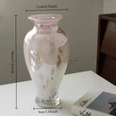 Axyaa Glass Vase: Artistic High-End Table Decoration