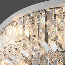 Axyaa Luxury Gold Crystal Chandelier Ceiling Light for Home Decor
