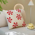 Axyaa Christmas Hat Velvet Chenille Pillowcase - 45x45cm