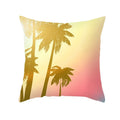 Axyaa Summer Beach Vacation Blue Pillow Case - Seaside Hotel Sofa Decoration