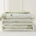 Axyaa Summer Quilt Solid Color Lightweight Single Bedding