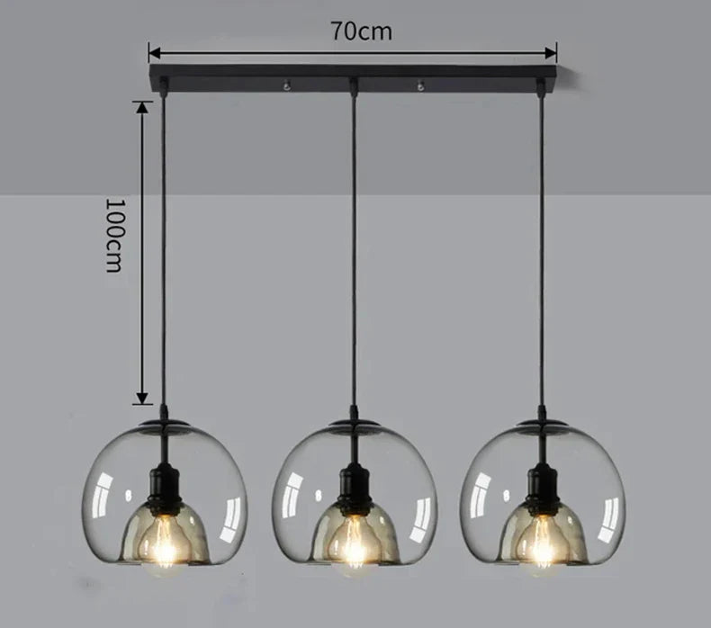 Axyaa Nordic Pendant Light Chandelier for Dining Room and Living Room