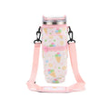 Axyaa Kawaii Daisy Cup Holder Strap Pocket 40oz Accessories Sleeve Bag