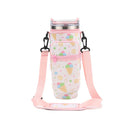 Axyaa Kawaii Daisy Cup Holder Strap Pocket 40oz Accessories Sleeve Bag