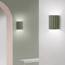 Axyaa Macaron Resin LED Wall Lamp for Entryway, Living Rooms, Bedrooms, Study