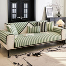 Axyaa Chenille Luxury Sofa Cushion: Anti-Slip All Season Sofa Cover for Home Decor
