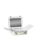 Axyaa Rechargeable Makeup Case with Adjustable Lighting - Portable Vanity Storage