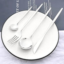 Axyaa 40Pcs Stainless Steel Cutlery Set for Dining and Kitchen