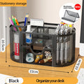 Axyaa Metal Mesh Office & Cosmetic Storage with Scratch-Resistant Pads