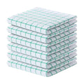 Axyaa Cotton Dishcloth Kitchen Towel Set Super Absorbent Home Cleaning Cloths