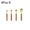 Axyaa Stainless Steel Measuring Cups Spoons Set - Baking Coffee Bartending Accessories
