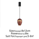 Axyaa Circular LED Pendant Lights for Bedside, Restaurant, Bar Counters - Decorative Ceiling Lamps