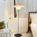 Axyaa Nordic Danish Glass Floor Lamp for Bedroom and Living Room Decor