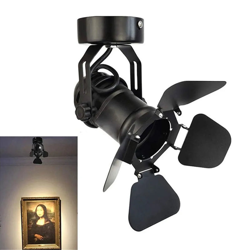 Axyaa Industrial Vintage Ceiling Spotlight with Foldable Flippers LED Spot Lights