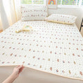 Axyaa Ice Silk Mat Cool Mattress Cover 3-Piece Set