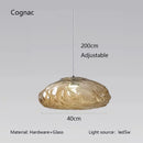 Nordic Glass Chandelier Light | Axyaa LED Pendant Lamp for Kitchen, Bedroom, Living & Dining Room