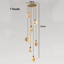Axyaa Nordic Stair Chandelier Ceiling Light Pendant Lights Indoor Lighting for Living Room, Bedroom, Dining Room