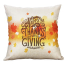 Harvest Pumpkin Truck Maple Leaf Pillow Case for Autumn Home Decor - Axyaa