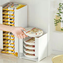 Axyaa Kitchen Noodle & Tissue Storage Box Shelf: Desktop Display & Multi-functional Organizer