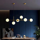 Axyaa Modern LED Chandelier Pendant Light for Dining Room and Living Room
