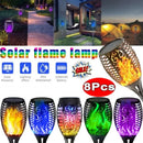 Axyaa Solar Flame Torch Lights - Outdoor Waterproof Flickering Lamp for Garden Decoration.