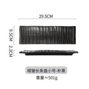 Axyaa Sushi Sashimi & Western Dessert Rectangular Plate - Commercial Creative