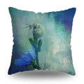 Axyaa Retro Butterfly Pattern Pillowcase 45x45cm Decorative Cushion Cover